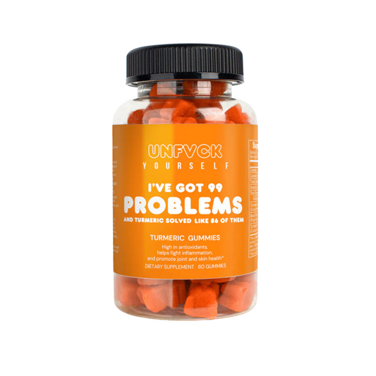 I Got 99 Problems, and Turmeric Solved 86 of Them - Turmeric Gummies by Unfvck Yourself Vitamins