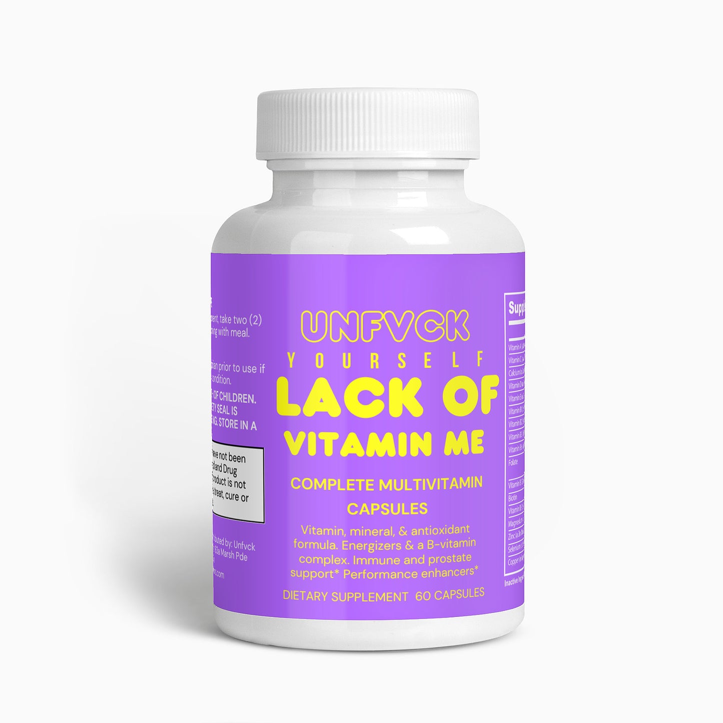 LACK OF VITAMIN ME - Complete Multivitamin
