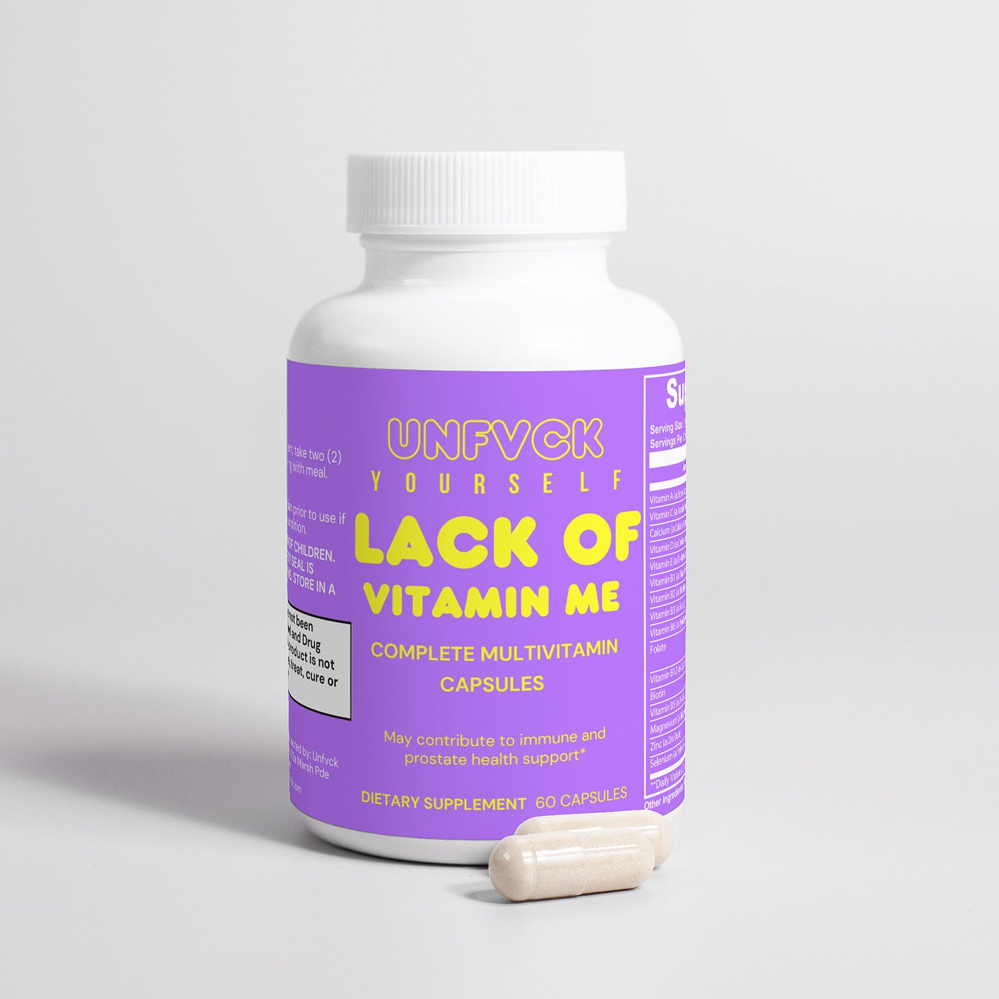 LACK OF VITAMIN ME - Complete Multivitamin