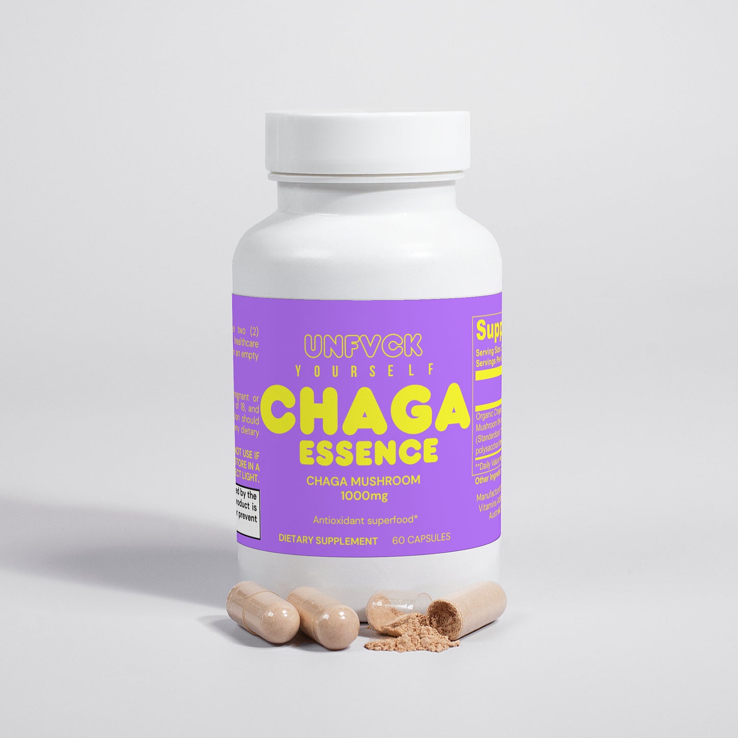 CHAGAESSENCE - Chaga Mushroom Capsules