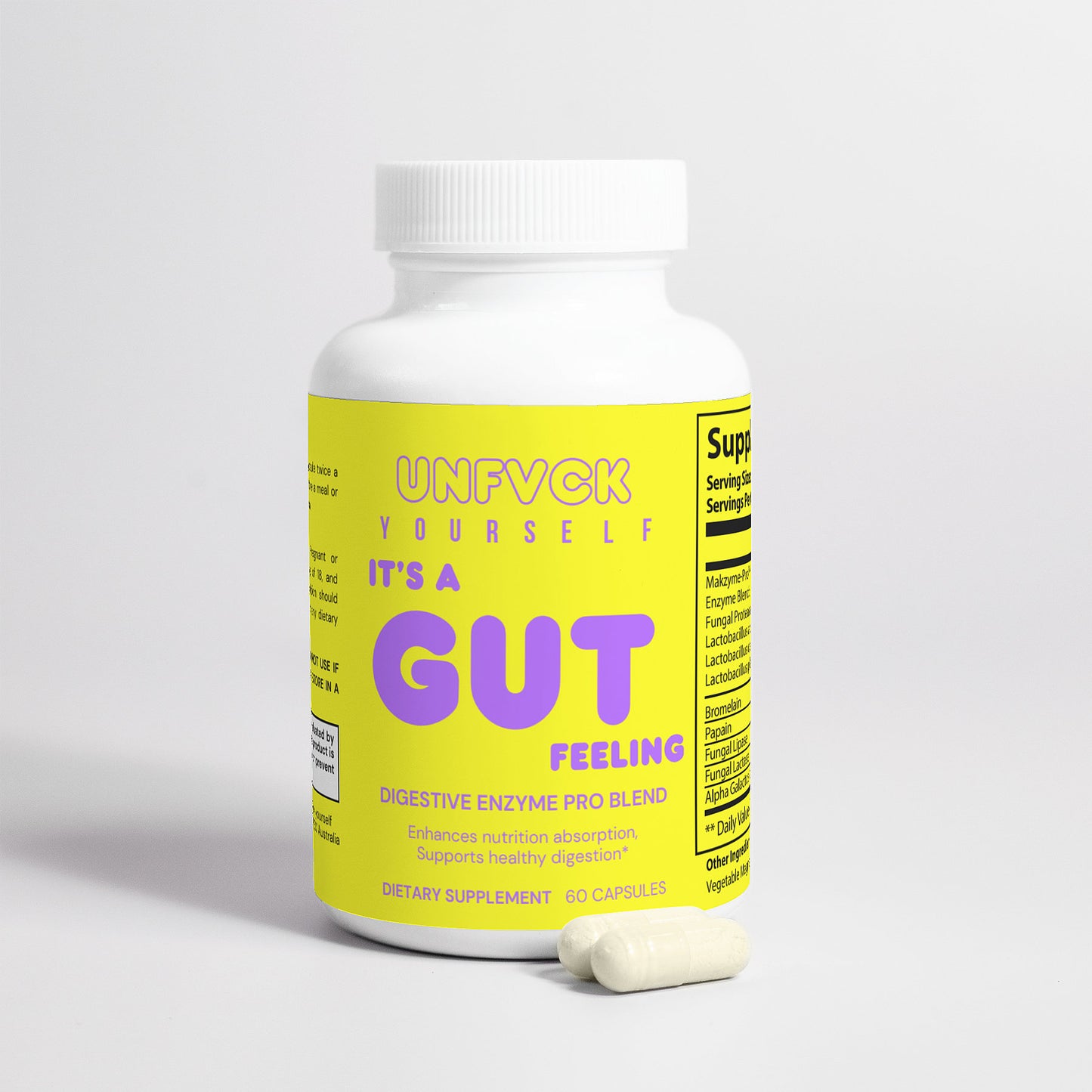 IT'S A GUT FEELING - Digestive Enzyme Pro Blend