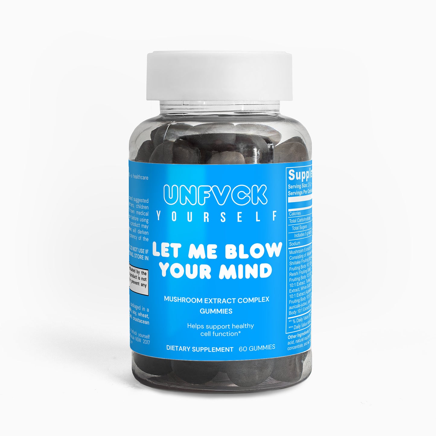 LET ME BLOW YOUR MIND - Mushroom Extract Complex Gummies