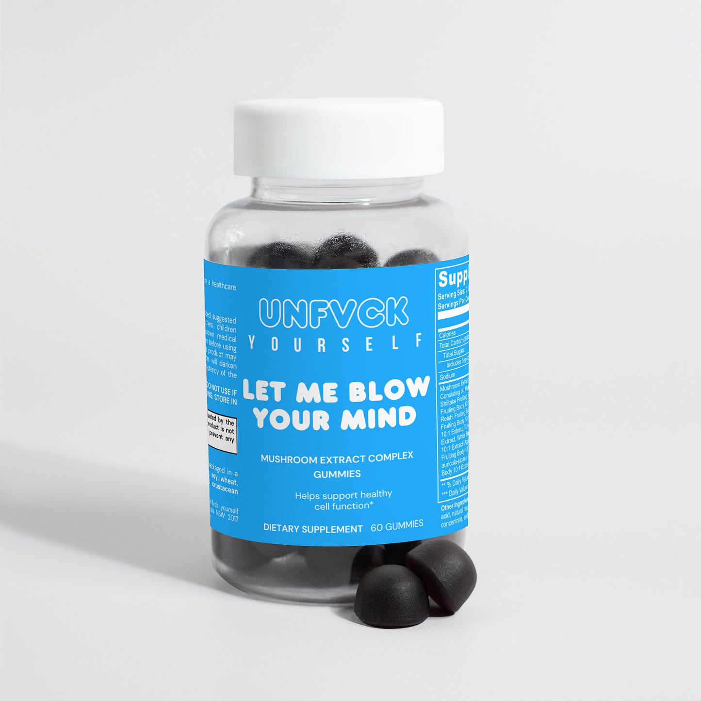 LET ME BLOW YOUR MIND - Mushroom Extract Complex Gummies