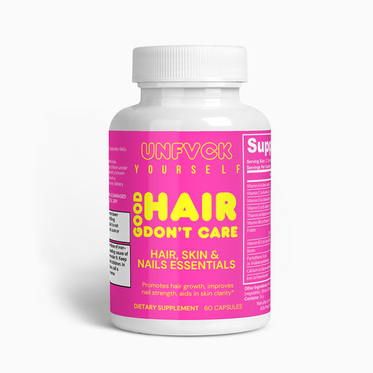 GOOD HAIR DON'T CARE - Hair, Skin and Nails Essentials