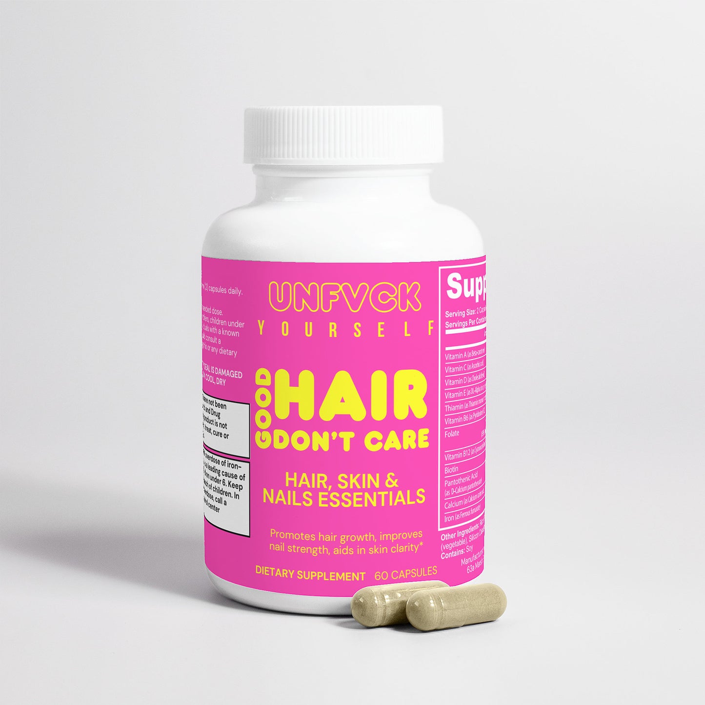 GOOD HAIR DON'T CARE - Hair, Skin and Nails Essentials