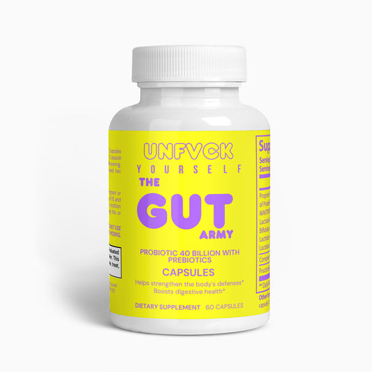 THE GUT ARMY - Probiotic 40 Billion with Prebiotics