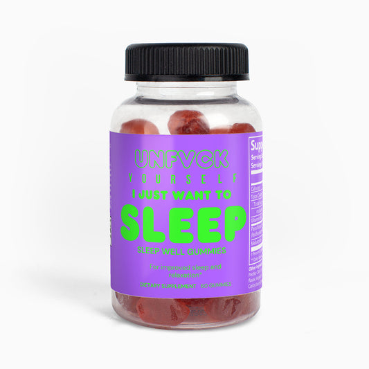 I JUST WANT TO SLEEP - Sleep Well Gummies (Adult)