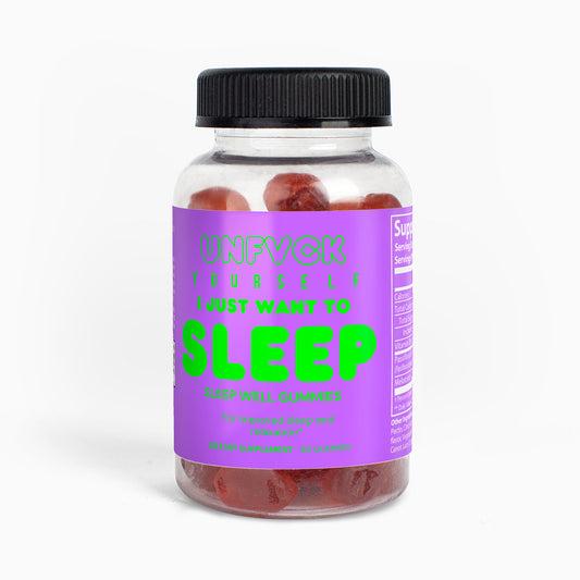 I JUST WANT TO SLEEP - Sleep Well Gummies (Adult)