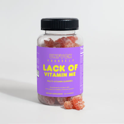 LACK OF VITAMIN ME - Multivitamin Bear Gummies (Adult)