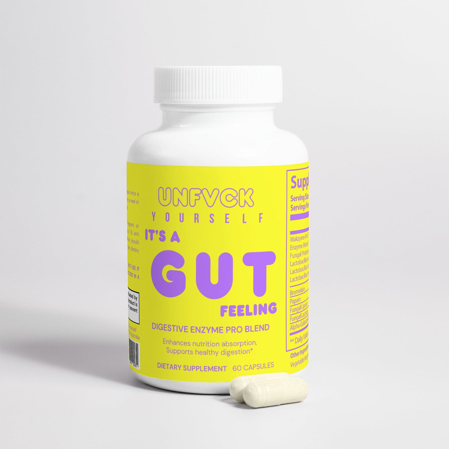 IT'S A GUT FEELING - Digestive Enzyme Pro Blend