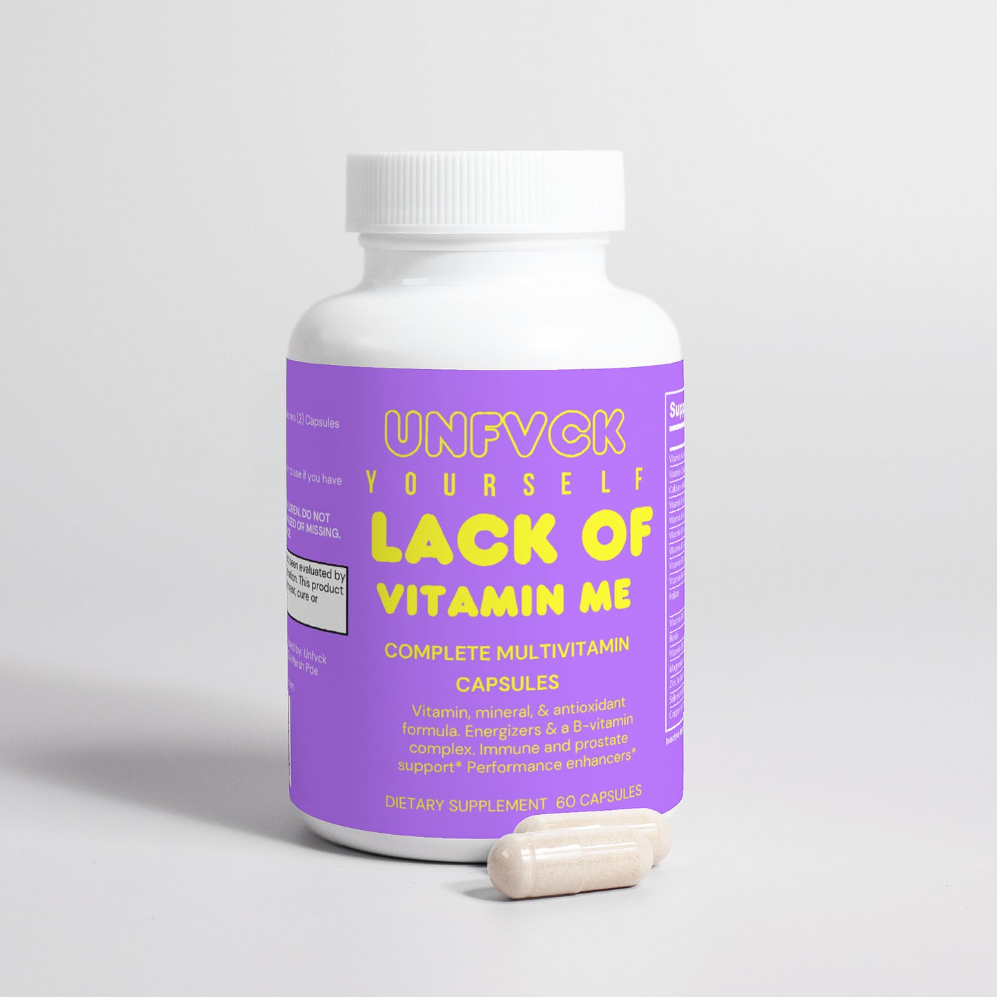 LACK OF VITAMIN ME - Complete Multivitamin