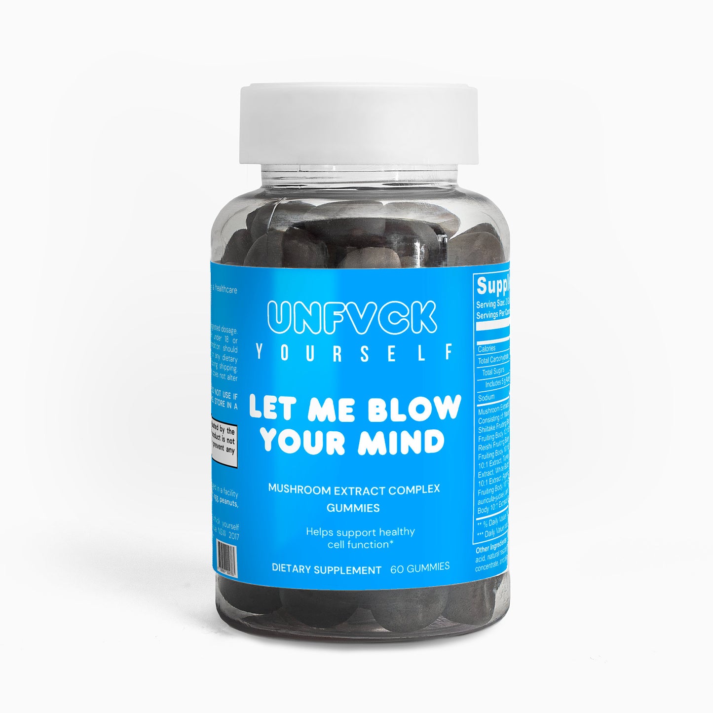 LET ME BLOW YOUR MIND - Mushroom Extract Complex Gummies