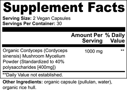 FUNGI FUEL - Cordyceps Mushroom