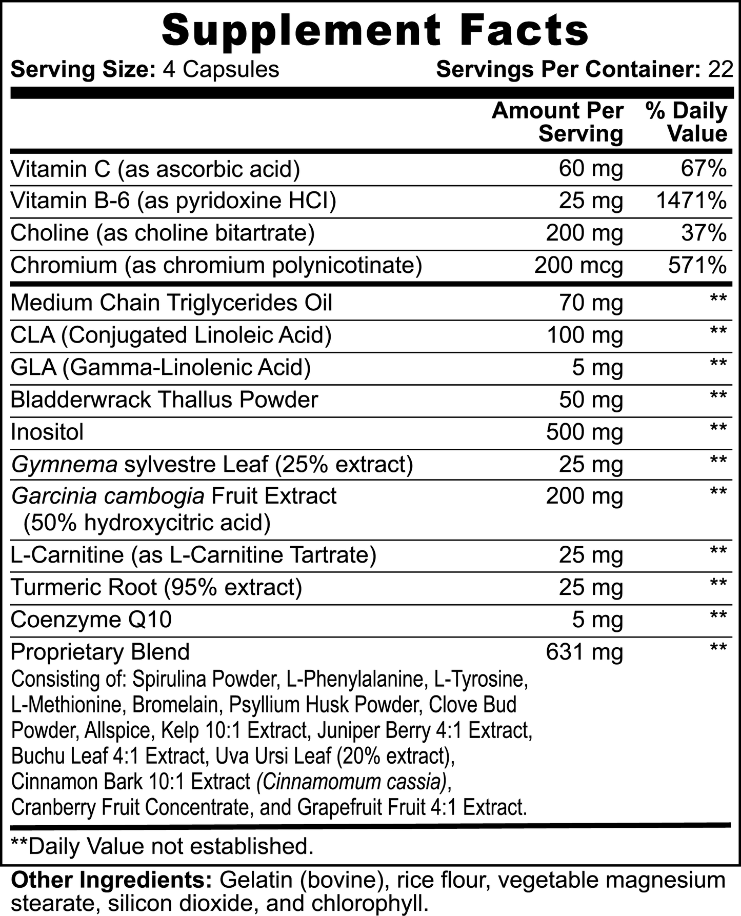 DIET STARTS TOMORROW - Super Fat Burner with MCT