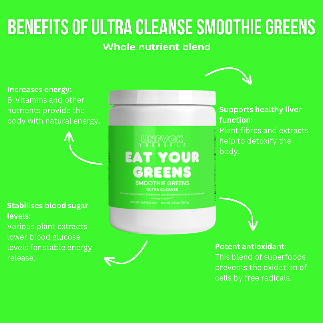 EAT YOUR GREENS - Ultra Cleanse Smoothie Greens