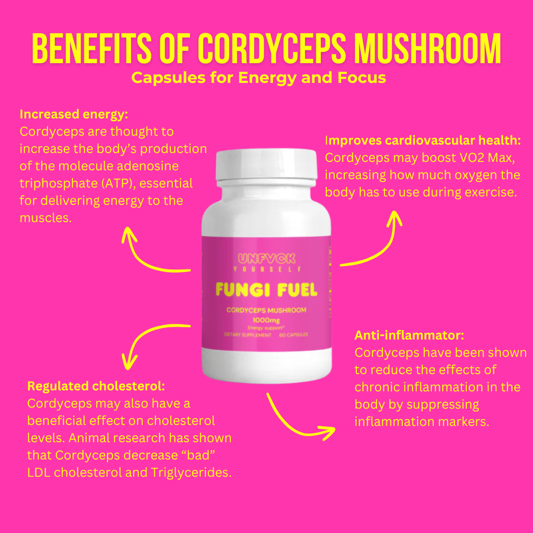 FUNGI FUEL - Cordyceps Mushroom