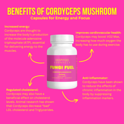 FUNGI FUEL - Cordyceps Mushroom