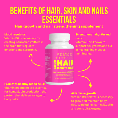 GOOD HAIR DON'T CARE - Hair, Skin and Nails Essentials