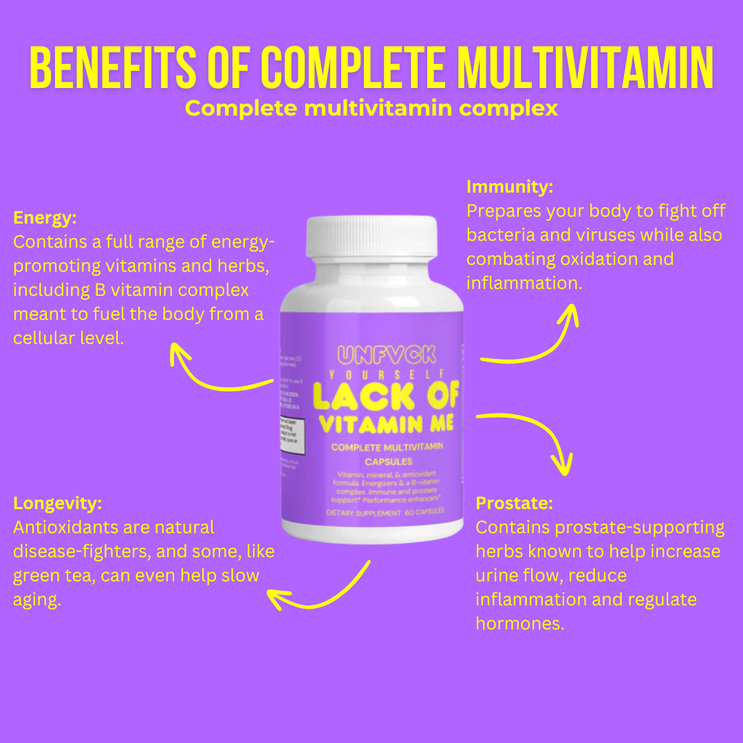 LACK OF VITAMIN ME - Complete Multivitamin